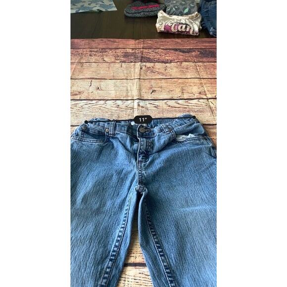 Circo Girls Boot Cut Jeans Faded Blue 12 - Picture 7 of 7